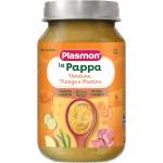 Plasmon Пюре от зеленчуци, бебешка паста и говеждо месо 7+м 200г - topcho-online