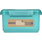 Holmes Products (Europe) Limited Кутия за обяд Sistema Ocean Bound Lunch Plus с прибори 1.2 л, мента