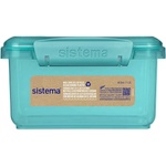 Sistema Кутия за обяд Sistema Ocean Bound Lunch Plus с прибори 1.2 л, мента