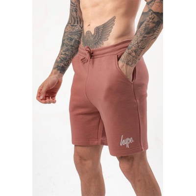 Hype Поларени къси панталони Hype Men's Fleece Jogger Shorts - Red