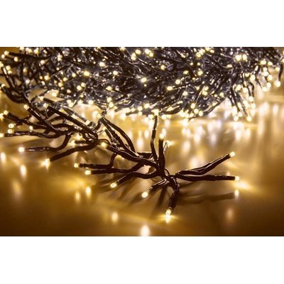 MagicHome Reťaz 1120 LED teplá biela jednoduché svietenie 230V 50 Hz IP44 exteriér osvetlenie L-10 m