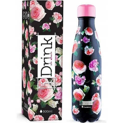 Drink termoska 500 ml ruže viacfarebný