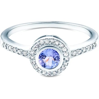 Image 1 of SAVICKI Годежен пръстен savicki: бяло злато, танзанит
