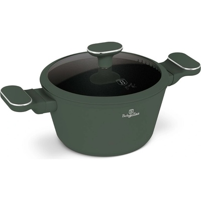 Pro-Tech shop Kastrol s poklicí s cedníkem a titanovým povrchem Matte Green 20cm 55651