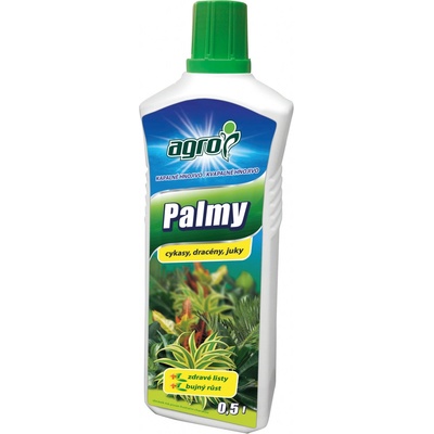 Agro CS Kvapalné hnojivo na palmy a zelené rastliny 500 ml