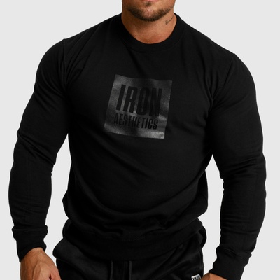 Iron Aesthetics Bez kapuce Boxed černá – Zboží Dáma