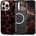 Tech-Protect Калъф Tech-Protect Lamano MagSafe за iPhone 16 Pro Max - черен и червен (5906302334513)