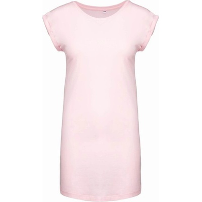 Kariban šaty K388 Pale Pink