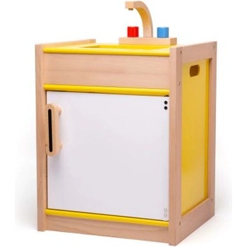 Bigjigs Toys Детска дървена мивка - Bigjigs (T0158)