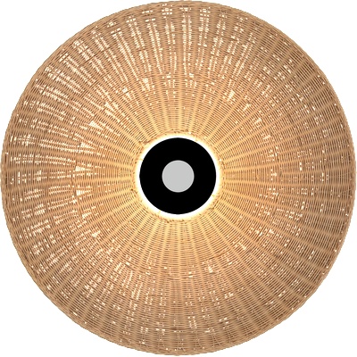 ACB Iluminación Абажур ACB PAMELA 3913 , 68 cm, ратан (5PANT39137NAT)