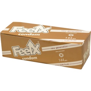 FeelX - презервативи - плодов вкус - 144 броя - lovesexshop