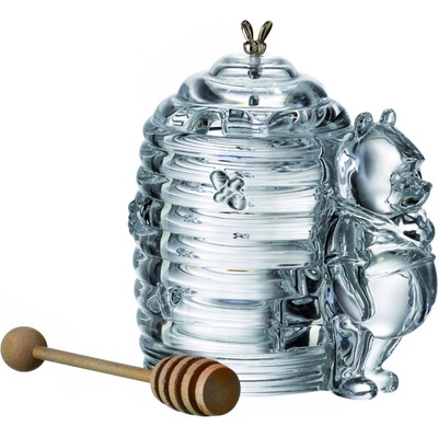 Bohemia Crystal Dóza na med Macko 53313/69710/150mm