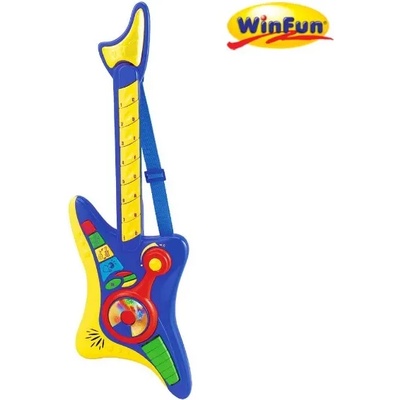 WinFun Светеща Рок Китара с микрофон 8 клавиша - winfun