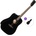 Cort EARTH 60 Basic SET Black Gloss Акустична китара
