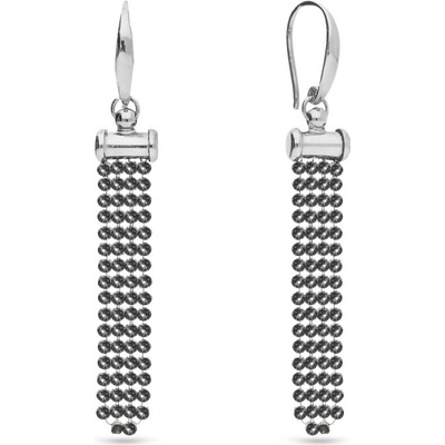 Spark šedé se Swarovski Elements Milky Way KWTFM4SN Silver Night