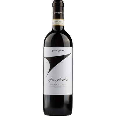 Vite Colte San Nicolao Barbera d'Asti červené 13% 0,75 l (čistá fľaša)