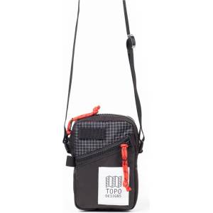 Topo Designs Чанта за рамо Topo designs Mini Shoulder Bag - Black / Grid - размер 1 l (510-5450-1011)