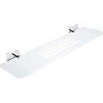 Nimco Keira - Рафт IXI с фрезовани отвори, 50 см, матиран Pexiglass/хром KE X350-26 (KE X350-26)
