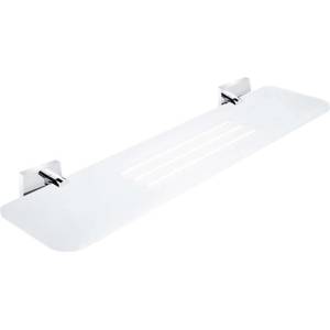 Nimco Keira - Рафт IXI с фрезовани отвори, 50 см, матиран Pexiglass/хром KE X350-26 (KE X350-26)