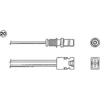 Lambda sonda NGK OZA446-E14