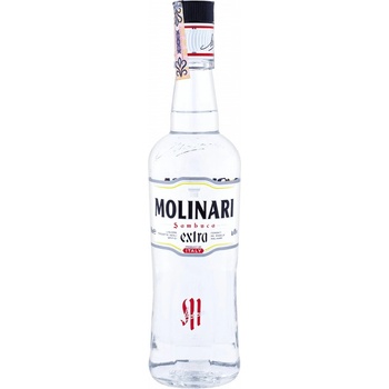 Sambuca Molinari Extra Liqueur 40% 0,7 l (čistá fľaša)