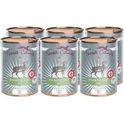 Terra Canis Diabetic Game 6 x 400 g