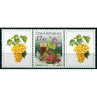 Česká pošta (2008) č. 545 ** S1 (K1) - Česká republika - Zátiší s vínem