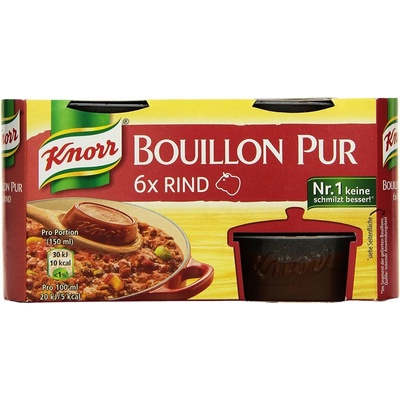 Knorr Bouillon Pur Rind 6 x 0,5 l