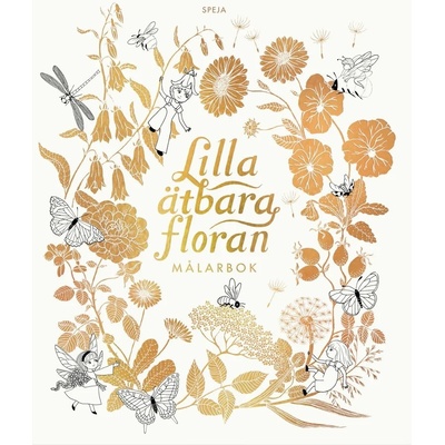 Lilla ätbara floran antistresové omalovánky Maria Trolle