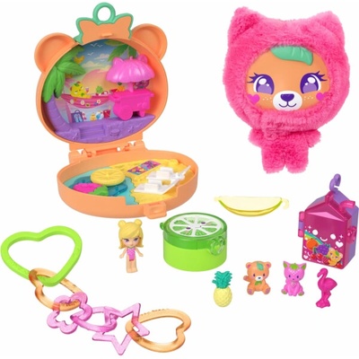 Mattel Polly Pocket Plyšová zábavní sada JKC79