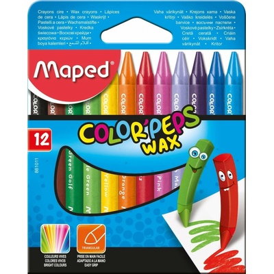 Maped Color Peps Wax pastelky 12 farieb