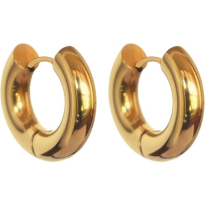 Ornamenti pozlacené Small Hoops gold OCR300001