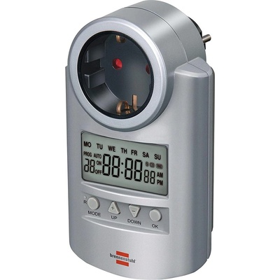 Brennenstuhl Таймер с електронно седмично отброяване Brennenstuhl DT20 - 230 V, 16 A, IP20 (1507500)