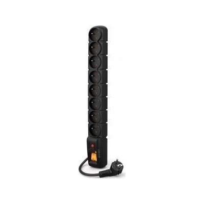 HSK Data Surge protection strip Acar S8 8 sockets 1.5 m black (W0147)