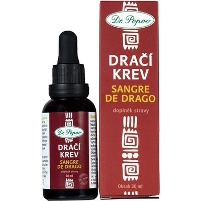 Dr. Popov Dračia Krv Sangre de Drago kvapky 30 ml