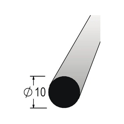 Lišta kruhová dub prům.10mm, délka 90cm