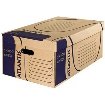 Архивен кашон, с горно отваряне, 550 x 255 x 360 mm Atlantis