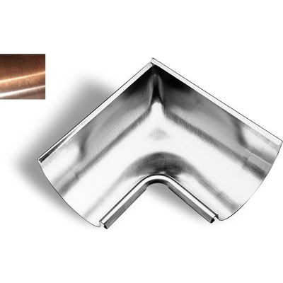 Evromat Žlabový roh vnitřní 330 mm měď