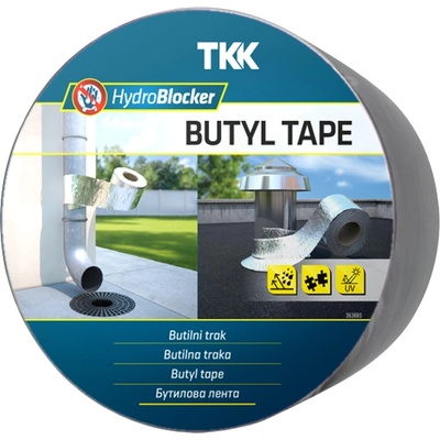 TKK БУТИЛОВА ЛЕНТА tkk 10смх10м АЛУМИНИЙ (172890)