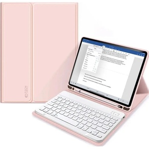 Tech-Protect Калъф с клавиатура Tech-Protect SC Pen за iPad 10.9"" 2022, розов (9490713927663)