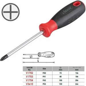 VIGOR Отвертки тип ph - от 6.90лв ; vigor