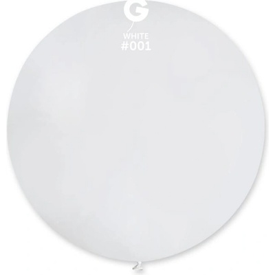 Smart Balón latex 80 cm bílý