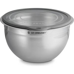 Le Creuset Кухненска купа BBQ Outdoor със стъклен капак 27 см стоманена (41600270010100)