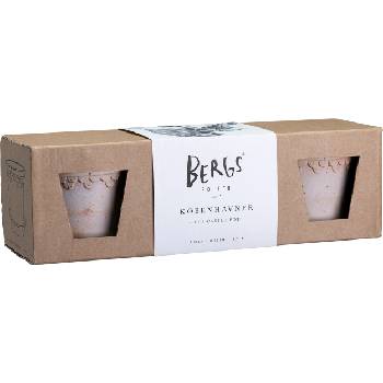 Bergs Potter Саксии Københavner 10 см розови 3 бр (KR10S-3)