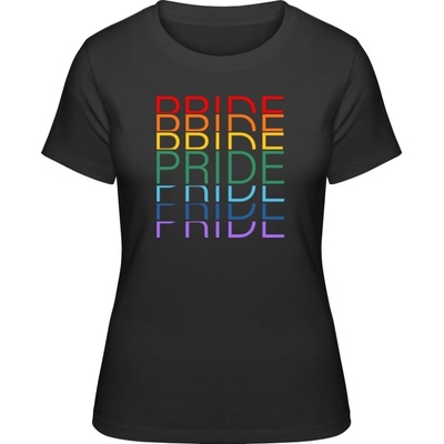 Premium Tričko Dúhový dizajn Pride Pride Pride Čierna