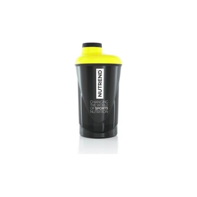 NUTREND ŠEJKER NUTREND, čiernožltý, 600ml