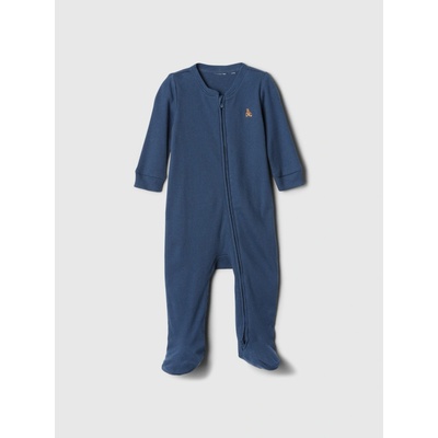 GAP Baby žebrovaný overal Tmavě modrá
