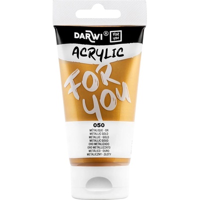 Darwi Dfy АКРИЛНА боя Metallic Gold 75 ml 1 бр (DF5150075050C)