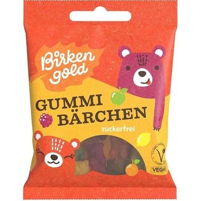Birkengold Gumové medvedíky bez cukru vegan 50 g