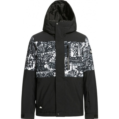 Quiksilver Mission Printed Block Snow Heritage True Black